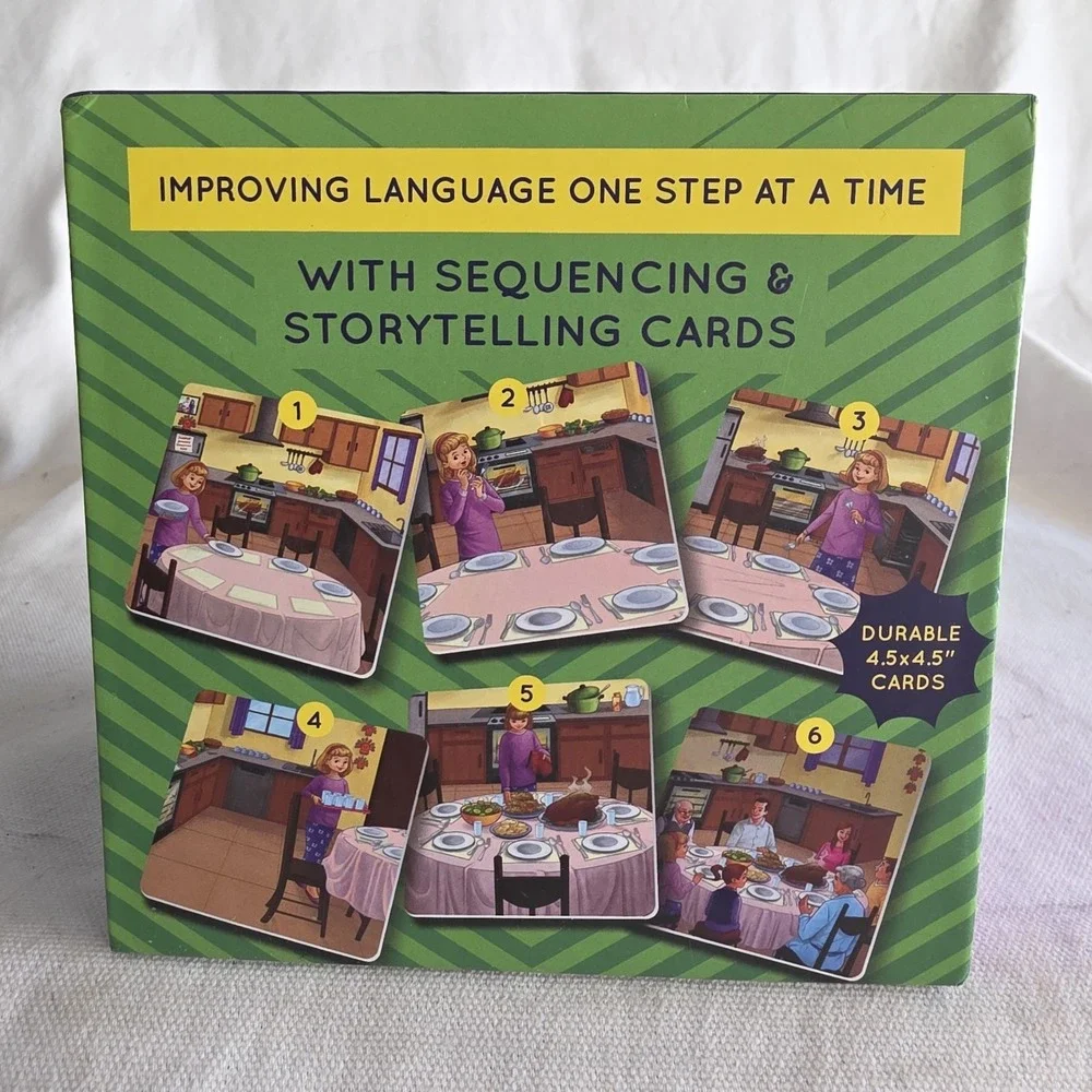 SPARK Cards SLP Sequencing Picture 48 Cards Language Improvement. New Open Box